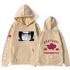 Sudadera con capucha Naruto para hombre transfronteriza 2021 Sudadera con capucha estampada Nube Roja Anime de día Sudadera holgada