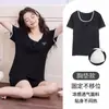 Tienda Física Mayorista Verano Nuevo Estilo Pijama de Seda Helada Acanalado para Mujer con Copas, Ropa de Casa Casual Sencilla, Una Pieza Dropshipping