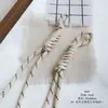 Corda Trançada Colorida Dopamina Corda Central Paracord Copo d'Água Material DIY Feito à Mão Acessórios com Contas Pingente para Pendurar na Bolsa Acessórios