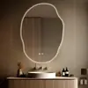 Amazon Comercio Exterior Transfronterizo Papa Forma Irregular Espejo Inteligente Espejo de Maquillaje LED Tocador de Dormitorio Espejo de Baño Montado en Pared con Luz