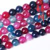 Cuentas sueltas de ágata con diseño de dragón, colores variados, accesorios de joyería para bricolaje, productos semiacabados al por mayor