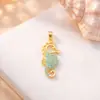 Colar Cruz Coração Popular Sol Golfinho Pingente Cobre Zircônia Microincrustada Acessórios de Joias DIY Acessórios Estilo Fresco