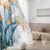 1pc novo padrão de flor tela de janela 3D impressão digital direto da fábrica quarto sala estar decoração desgaste haste tela de janela