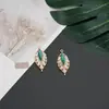 Set de Colgantes con Circonita Microincrustada de Gran Venta Transfronteriza, Accesorios de Joyería Hechos a Mano DIY Galvanizados, Materiales para Pulseras, Aretes y Pasadores