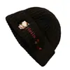 Gorro de invierno para mujer, lindo y grueso para abrigar, versátil y adorable, adecuado para estudiantes, con circunferencia de cabeza grande, estilo coreano, cubreorejas y adelgaza la cara, también adecuado para mujeres posparto