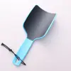Lixa de pé em aço inoxidável em forma de U, esmerilhador de pé para uso doméstico para remover pele morta e calos nos calcanhares, lixa de pé para cuidados com os pés