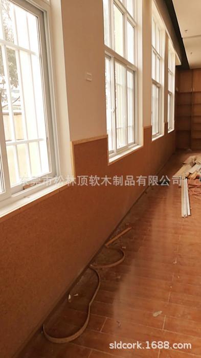 成卷大碎花软木卷材效果