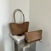 Bolso de Hombro Individual con Patrón Tejido para Mujer 2026 Nuevo Estilo Coreano Bolso Tote Gran Capacidad Bolso de Mano para Viajes Bolso Versátil Vintage