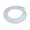 Tubo flexible suave trenzado de silicona, grado alimenticio, transparente, resistente a altas temperaturas, conducto de silicona trenzado internamente, tubería de agua de malla transparente