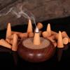 Incenso de fluxo traseiro, incenso de sândalo, casa, pagode, cone, incenso, grãos, lavanda, incenso, queimador, aromaterapia, vaso sanitário, desodorização, desodorização