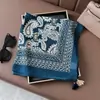 Nuevo Pañuelo Cuadrado Hecho a Mano con Borlas y Estampado Paisley, Pañuelo Artístico Vintage con Flecos, Accesorio Decorativo para Mujer, Pañuelo de Seda con un Ambiente Único