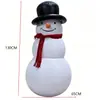 Em Estoque Abóbora Inflável de Halloween Fantasma Tumbler Decoração de Festa ao Ar Livre de Natal Lanterna de Abóbora de Halloween