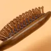 Pente Infantil de Sândalo Dragão e Fênix Bolsa de Ar Caveira Feminino Almofada de Ar Cabelo Cacheado Massagem no Couro Cabeludo Pente Portátil Pequeno de Mão Cuidados com o Cabelo