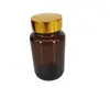 Botellas Medicinales Marrones, Botellas para Cápsulas, Botellas de Empaque de Medicamentos para el Cuidado de la Salud, Botellas con Aditivos de Vidrio, Botellas Selladas para Reactivos, Botellas Dosificadoras para Polvos Medicinales