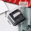 W65B Snow Mei Niang Caja de hojaldre cuadrado individual crujiente de yema de huevo hojaldre de arroz glutinoso para panqueques refrigerio caja de embalaje de plástico