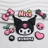 Accesorios para Manualidades de Genio Calavera Grande PVC Adhesivo Suave Funda para Teléfono Móvil Zapatillas Zapatos Infantiles Decoración de Flores Bolsa para Tazas Pegatinas Hechas a Mano