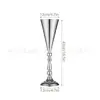 Amazon Decoración de Mesa con Flores para Bodas Decoración de Mesa Accesorios de Decoración para Bodas Trofeo de Metal Candelabro Decoraciones de Mesa de Hotel