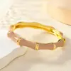 Em Estoque Pulseira Abridora Colorida com Pedras Florais Estilo Chinês Variadas Atacado Pulseira com Esmalte Inlaid Strass Estilo Nacional Direto da Fábrica