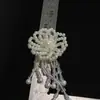 Parches de Tela Bordados a Mano con Cuentas, Borlas de Perlas, Flores Tejidas, Ropa de Novia DIY, Accesorios para Zapatos de Boda, Hebillas para Zapatos