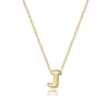 Collar de Burbujas con 26 Letras Transfronterizo Europeo y Americano Colgante de Mini Globo Cadena de Caja Cadena para Clavícula Collar Producto Nuevo Sencillo