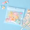 Bolsa de Plástico Autosellable Fresca Pequeña Estilo Coreano Bolsa de Empaque para Juguetes y Ligas para el Cabello Pequeñas Bolsa Linda para Dulces y Snacks para Niños