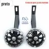 Acessórios de roda auxiliar de bicicleta para crianças roda lateral de roda auxiliar 12 14 16 18 20 polegadas suporte de carrinho de bebê protetor lateral roda pequena
