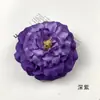 Tang Feng Pez Dragón Flor de Peonía Cabeza Bolsita de Materiales para Hacer Tocados Étnicos Minoritarios DIY Pasador Hecho a Mano Flor Acompañante Regalo Flor Artificial