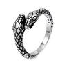 Anillo Envolvente de Pitón de Personalidad Estilo Oscuro Moda Nicho Hombre y Mujer Pareja Retro Estilo Hong Kong Anillo Suministro Transfronterizo