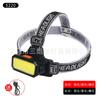 Iluminação Portátil Mini COB para Pesca ao Ar Livre Iluminação de Cabeça Iluminador de Área Iluminação de Painel Grande Bateria Embutida Transfronteiriça