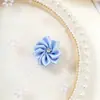 Flor de Nueve Puntas de 3 cm con Pedrería, Exquisito Accesorio para el Cabello Estilo Coreano, Decoración para Sombrero, Accesorios de Manualidades, Juguete, Zapato y Decoración de Sombrero