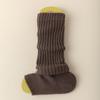 Calcetines gruesos de punto para mujer, otoño e invierno, color liso, cálidos, de felpa, para pantorrilla, y2k, cubrepiernas de punto, estilo coreano, calcetines de rizo, venta al por mayor