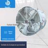 Ventilador de Circulação de Aço Inoxidável Montado no Teto Ventilador de Circulação para Cultivo de Flores Tipo Poste de Fábrica Ventilador de Exaustão Montado no Teto