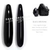 Venta al por mayor de fábrica 18 cm cristal natural obsidiana varita de masaje varita coño juguetes sexuales varita de masturbación femenina transfronterizo