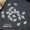 Abalorios para Uñas con Forma de Estrella de Mar y Concha Aurora Serie Océano Concha Resina Accesorios para Uñas DIY Decoración de Uñas Portátil
