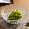 Turco Aracam Tazón de Vidrio Importado Ensaladera Sala de Estar para el Hogar Frutero Tazón para Bocadillos Tazón de Postre Transparente