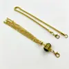 Accesorios Colgantes para Coche Oro Imitación Oro Rosa Plata Cadena Fina de Metal Tejido