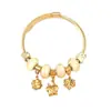 2026 Nuevo Estilo Pulsera de Elefante y Mariposa Estilo Ins Retro, Popular Pulsera de Cuentas con Agujero Grande DIY Transfronteriza, Fabricante de Yiwu