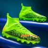 Botas de fútbol con clavos para hombre, venta transfronteriza, AG Spike, para estudiantes y adultos, para entrenamiento al aire libre en césped, con clavos triturados.