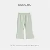 Pantalones de niña Dudu, pantalones acampanados para niños, pantalones de campana para bebé niña, pantalones largos nuevos de otoño, ropa infantil de moda para primavera y otoño de bebé