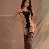 Lencería sexy con cejas, medias de seda transparentes y ajustables, ropa de tentación apasionada, traje de mujer, calcetines de malla, ropa de malla
