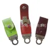 Memoria USB de cuero 8G Memoria USB 16G memoria USB de cuero con anillo 32G memoria USB de cuero genuino 4G