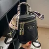 Bolso Pequeño para Mujer, Nuevo Modelo Otoño/Invierno 2023, Bolso Cruzado Popular, Bolso de Mano para Mujer Estilo Cubo, Diseño de Nicho de Gama Alta, Estilo Único