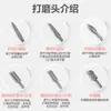 Fornecimento de fábrica 6pc cabeça de moagem de unhas de diamante galvanizado haste de moagem de unhas cabeça de moagem mista 6 cabeça de moagem de unhas