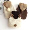 Chaleco de Borrego Estilizado para Otoño e Invierno de 1 a 3 Años Chaleco para Bebés Niños y Niñas Chaleco Infantil Grueso Lindo