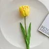 Material PU, flor artificial de papagaio com galho grande, tulipa, peça decorativa para casa, sala de estar, casamento, transfronteiriça, Amazon