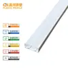 1707 Tira de Luz para Gabinete Montada en Superficie LED Blanco Lechoso Impermeable Plástico de PC Todo de Plástico PC Integrada Bicolor Extruida Tira de Luz Blanco Lechoso