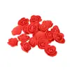 Flor de Espuma Artificial Duofu Flor Rosa Cabeza Hecha a Mano DIY Haciendo Cabeza de Flor Pequeña Fondo de Fotografía Accesorios de Flores Artificiales Materiales