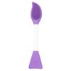 Escova de lavagem facial de silicone de duas cabeças, escova de limpeza facial, escova de lavagem do nariz, molde de filme de argila multicolorido, bastão de ajuste, escova removedora de maquiagem clarisonic