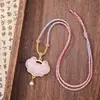 Colar de Brocado Song Ruyi Fechadura Fanghua Estilo Chinês Novo Feito Sob Medida Pingente Broche DIY Hanfu Qipao Presente Cultural e Criativo