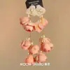 Aretes de Borlas con Flor Rosa, Únicos y Exagerados con un Toque de Lujo, Nuevos Aretes Primavera/Verano 2026